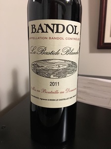 La Bastide Blanche Mourvèdre / Grenache / Cinsault 2011